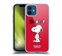 Head Case Designs sous Licence Officielle Peanuts Snoopy Personnages Coque en Gel Doux Compatible avec Apple iPhone 12 / iPhone 12 Pro