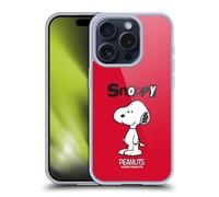 Head Case Designs sous Licence Officielle Peanuts Snoopy Personnages Coque en Gel [Protection de Qualité Militaire] Compatible avec Apple iPhone 15 Pro Et Compatible avec MagSafe