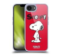 Head Case Designs sous Licence Officielle Peanuts Snoopy Personnages Coque en Gel [Protection de Qualité Militaire] Compatible avec Apple iPhone 16e Et Compatible avec MagSafe