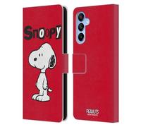 Head Case Designs sous Licence Officielle Peanuts Snoopy Personnages Étui Portefeuille en Cuir Compatible avec Samsung Galaxy A16 5G