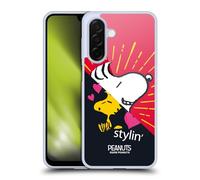 Head Case Designs sous Licence Officielle Peanuts Snoopy & Woodstock 2 Moitié Et Rires Coque en Gel [Protection de Qualité Militaire] Compatible avec Samsung Galaxy A26 5G