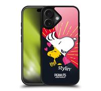 Head Case Designs sous Licence Officielle Peanuts Snoopy & Woodstock 2 Moitié Et Rires Coque en Gel renforcée [Protection de Qualité Militaire] Compatible avec Apple iPhone 17