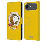Head Case Designs sous Licence Officielle Peanuts Vol D'As Les Nombreux Visages De Snoopy Étui Portefeuille en Cuir Compatible avec Apple iPhone 17 Air