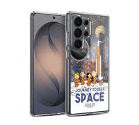 Head Case Designs sous Licence Officielle Peanuts Voyage dans l'espace lointain Secrets d'Apollo 10 Coque en Gel [Protection de Qualité Militaire] Compatible avec Samsung Galaxy S26 Ultra