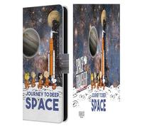 Head Case Designs sous Licence Officielle Peanuts Voyage dans l'espace lointain Secrets d'Apollo 10 Étui Portefeuille en Cuir Compatible avec Samsung Galaxy S25 FE