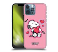 Head Case Designs sous Licence Officielle Peanuts XOXO Snoopy Aérographe De Passage Coque Dure pour l'arrière Compatible avec Apple iPhone 13 Pro Max