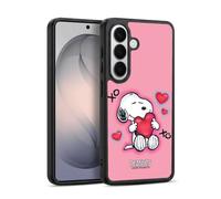 Head Case Designs sous Licence Officielle Peanuts XOXO Snoopy Aérographe De Passage Coque en Gel renforcée [Protection de Qualité Militaire] Compatible avec Samsung Galaxy S26