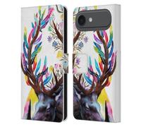 Head Case Designs sous Licence Officielle Pixie Cold Mémoires Animaux Étui Portefeuille en Cuir Compatible avec Apple iPhone 17 Air