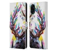 Head Case Designs sous Licence Officielle Pixie Cold Mémoires Animaux Étui Portefeuille en Cuir Compatible avec Samsung Galaxy A07