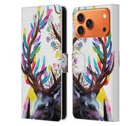 Head Case Designs sous Licence Officielle Pixie Cold Mémoires Animaux Étui Portefeuille en Cuir Compatible avec Apple iPhone 17 Pro Max