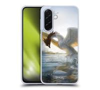 Head Case Designs sous Licence Officielle Piya Wannachaiwong Dragon Cygne Dragons de la mer et des Tempêtes Coque en Gel [Protection de Qualité Militaire] Compatible avec Samsung Galaxy A36 5G