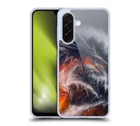 Head Case Designs Sous Licence Officielle Piya Wannachaiwong Dragon De Feu De Mer Dragons de la mer et des Tempêtes Coque En Gel [Protection de Qualité Militaire] Compatible avec Samsung Galaxy A26 5G