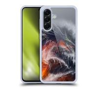 Head Case Designs Sous Licence Officielle Piya Wannachaiwong Dragon De Feu De Mer Dragons de la mer et des Tempêtes Coque En Gel [Protection de Qualité Militaire] Compatible avec Samsung Galaxy A56 5G
