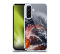 Head Case Designs Sous Licence Officielle Piya Wannachaiwong Dragon De Feu De Mer Dragons de la mer et des Tempêtes Coque En Gel [Protection de Qualité Militaire] Compatible avec Samsung Galaxy A36 5G
