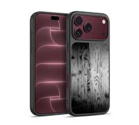 Head Case Designs sous Licence Officielle PLdesign Gris Brûlé Rustique Vintage Impressions sur Bois Coque en Gel renforcée [Protection de Qualité Militaire] Compatible avec Apple iPhone 18 Pro Max