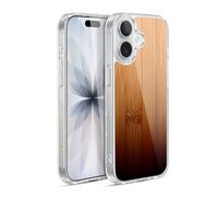 Head Case Designs sous Licence Officielle PLdesign Ombre Brûlée en Bambou Impressions sur Bois Coque en Gel [Qualité Militaire] Compatible avec Apple iPhone 17 Et avec MagSafe