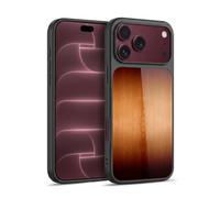 Head Case Designs sous Licence Officielle PLdesign Ombre Brun Brûlé Impressions sur Bois Coque en Gel renforcée [Protection de Qualité Militaire] Compatible avec Apple iPhone 18 Pro Max
