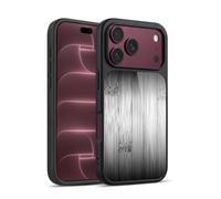 Head Case Designs sous Licence Officielle PLdesign Ombre Gris Brûlé en Bambou Impressions sur Bois Coque en Gel renforcée [Protection de Qualité Militaire] Compatible avec Apple iPhone 18 Pro