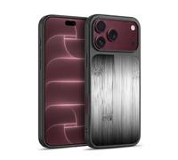 Head Case Designs sous Licence Officielle PLdesign Ombre Gris Brûlé en Bambou Impressions sur Bois Coque en Gel renforcée [Protection de Qualité Militaire] Compatible avec Apple iPhone 18 Pro Max