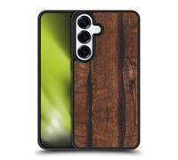 Head Case Designs Sous Licence Officielle PLdesign Paysan Brown Vieux Bois Empreintes De Bois Et De Rouille Coque en gel renforcée [Protection de Qualité Militaire] Compatible avec Samsung Galaxy S25+