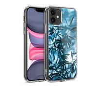 Head Case Designs sous Licence Officielle PLdesign Silhoutte D'Olivier Fleurs Et Feuilles Coque en Gel [Protection de Qualité Militaire] Compatible avec Apple iPhone 11 Et Compatible avec MagSafe