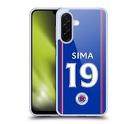 Head Case Designs sous Licence Officielle Rangers FC Abdallah Sima 2023/24 Joueurs Home Kit Coque en Gel [Protection de Qualité Militaire] Compatible avec Samsung Galaxy A26 5G