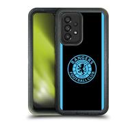 Head Case Designs sous Licence Officielle Rangers FC Bleu Clair Écusson Étui Antichoc Ultra-Blindé Compatible avec Galaxy A33 5G (2022)