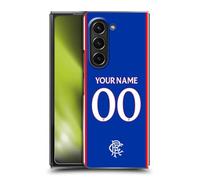 Head Case Designs sous Licence Officielle Rangers FC Coutume Personnalisé Accueil Kit 2025/26 Coque Dure pour l'arrière Compatible avec Samsung Galaxy Z Fold5