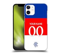 Head Case Designs sous Licence Officielle Rangers FC Coutume Personnalisé Away Kit 2025/26 Coque Dure pour l'arrière Compatible avec Apple iPhone 12 Mini