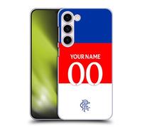 Head Case Designs sous Licence Officielle Rangers FC Coutume Personnalisé Away Kit 2025/26 Coque Dure pour l'arrière Compatible avec Samsung Galaxy S23+ 5G