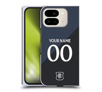 Head Case Designs sous Licence Officielle Rangers FC Coutume Personnalisé Troisième Kit 2025/26 Coque Dure pour l'arrière Compatible avec Google Pixel 9 Pro Fold