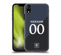 Head Case Designs sous Licence Officielle Rangers FC Coutume Personnalisé Troisième Kit 2025/26 Coque Dure pour l'arrière Compatible avec Apple iPhone XR