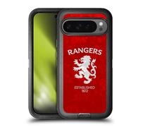 Head Case Designs sous Licence Officielle Rangers FC Lion Rampant Écusson Étui Antichoc Ultra-Blindé Compatible avec Google Pixel 9 Pro XL