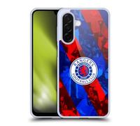 Head Case Designs sous Licence Officielle Rangers FC Stadium Stripes Écusson Coque en Gel [Protection de Qualité Militaire] Compatible avec Samsung Galaxy A26 5G