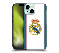 Head Case Designs sous Licence Officielle Real Madrid CF Blanc 2026/27 Insigne Coque Dure pour l'arrière Compatible avec Apple iPhone 13 Mini