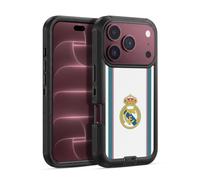 Head Case Designs sous Licence Officielle Real Madrid CF Blanc 2026/27 Insigne Étui Antichoc Ultra-Blindé Compatible avec Apple iPhone 18 Pro Max