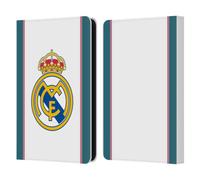 Head Case Designs sous Licence Officielle Real Madrid CF Blanc 2026/27 Insigne Étui Portefeuille en Cuir Compatible avec Amazon Kindle 11th Gen 6in 2022