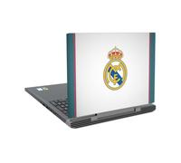Head Case Designs sous Licence Officielle Real Madrid CF Blanc 2026/27 Insigne Vinyle Autocollant Peau Autocollant Couverture Compatible avec Dell Inspiron 15 7000 P65F