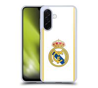 Head Case Designs sous Licence Officielle Real Madrid CF Blanc Badge Coque en Gel [Protection de Qualité Militaire] Compatible avec Samsung Galaxy A26 5G