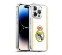 Head Case Designs sous Licence Officielle Real Madrid CF Blanc Badge Coque en Gel [Protection de Qualité Militaire] Compatible avec Apple iPhone 13 Pro Et Compatible avec MagSafe