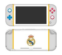 Head Case Designs sous Licence Officielle Real Madrid CF Blanc Badge Vinyle Autocollant De Jeu Peau Autocollant Couverture Compatible avec Nintendo Switch Lite