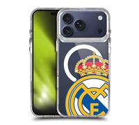 Head Case Designs sous Licence Officielle Real Madrid CF Blason Surdimensionné Icône de Logo Étui Antichoc [Qualité Militaire] Compatible avec Apple iPhone 17 Pro Max et Compatible avec MagSafe