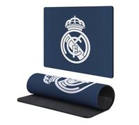 Head Case Designs sous Licence Officielle Real Madrid CF Bleu Foncé Badge 9.84 x 11.81 x 0.12 inches (250 x 300 mm) - S Tapis De Souris pour Jeux Bureau PC Clavier