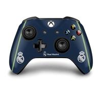 Head Case Designs sous Licence Officielle Real Madrid CF Bleu Foncé Badge Vinyle Autocollant De Jeu Peau Autocollant Couverture Compatible avec Xbox One S/X Controller