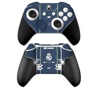 Head Case Designs sous Licence Officielle Real Madrid CF Bleu Foncé Badge Vinyle Autocollant De Jeu Peau Autocollant Couverture Compatible avec Xbox Series X & S Elite Wireless Controller Series 2