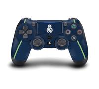 Head Case Designs sous Licence Officielle Real Madrid CF Bleu Foncé Badge Vinyle Autocollant De Jeu Peau Autocollant Couverture Compatible avec Sony Playstation 4 PS4 DualShock 4 Controller