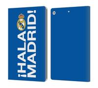 Head Case Designs sous Licence Officielle Real Madrid CF Hala Madrid Origine Étui Portefeuille en Cuir Compatible avec Apple iPad 10.2 2019/2020/2021