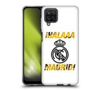 Head Case Designs sous Licence Officielle Real Madrid CF Hala Madrid Urbain Coque en Gel [Protection de Qualité Militaire] Compatible avec Samsung Galaxy A12 (2020)