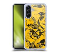 Head Case Designs sous Licence Officielle Real Madrid CF Jaune Urbain Coque en Gel [Protection de Qualité Militaire] Compatible avec Samsung Galaxy A56 5G