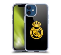 Head Case Designs sous Licence Officielle Real Madrid CF Logo Doré Origine Coque en Gel [Protection de Qualité Militaire] Compatible avec Apple iPhone 12 Mini